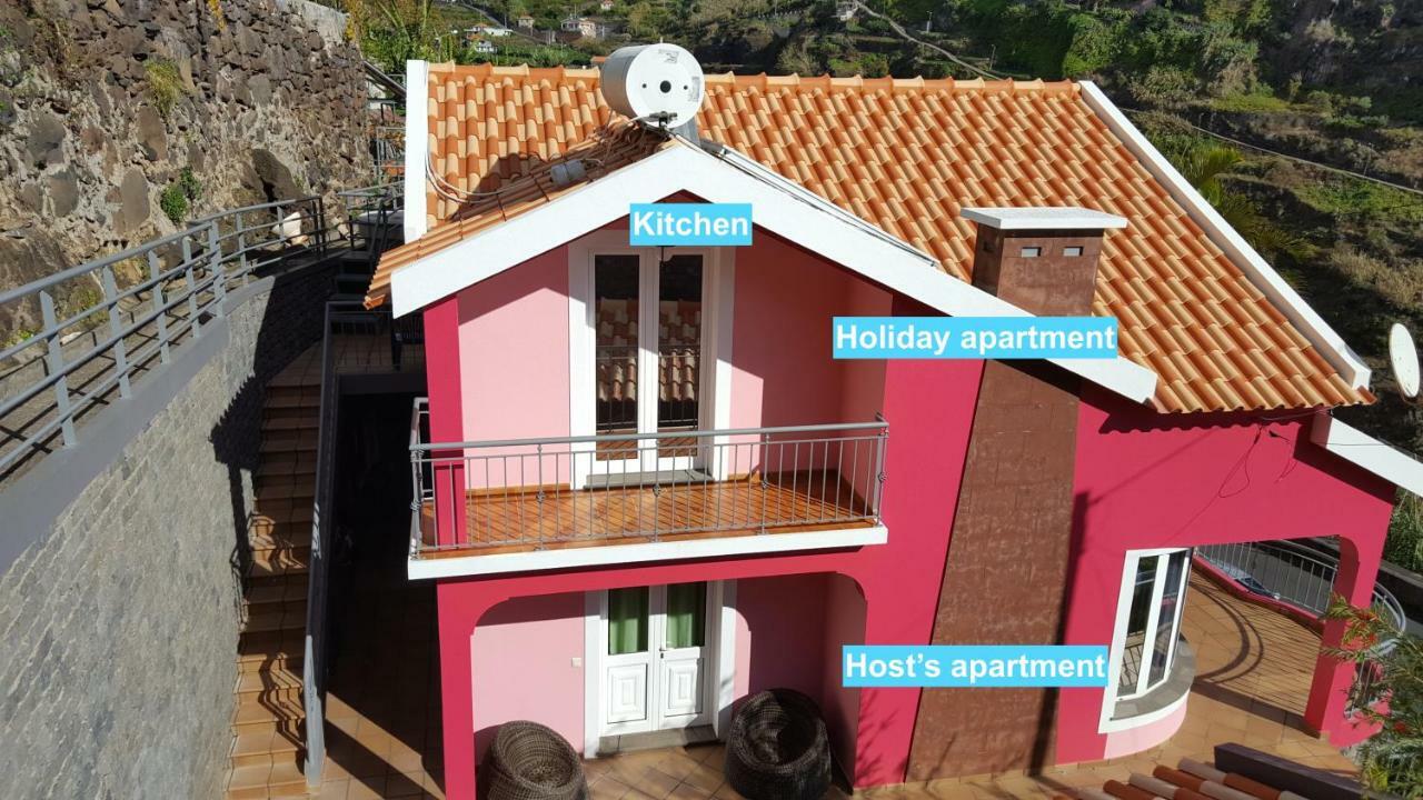 Pink House Apartman Ponta do Sol  Kültér fotó